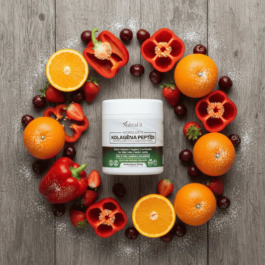 Kolagēns un C vitamīns — vai tos jālieto kopā? - NutraFit