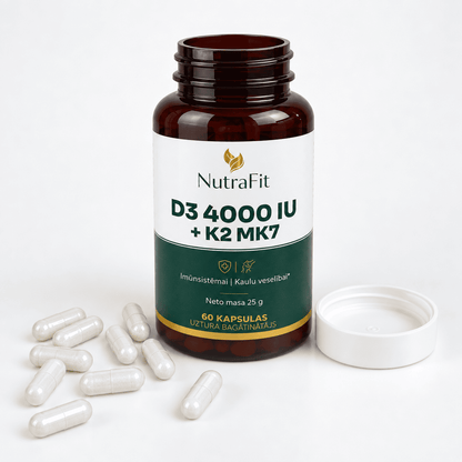 D3 4000 IU + K2 MK7
